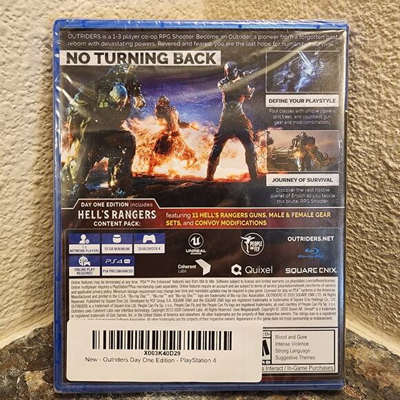 Game - Outriders [Day One Edition] - PS4 - Square-Enix - Picture 2 of 4